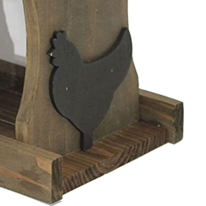 AUDUBON RUSTIC FARMHOUSE TALL HOPPER FEEDER