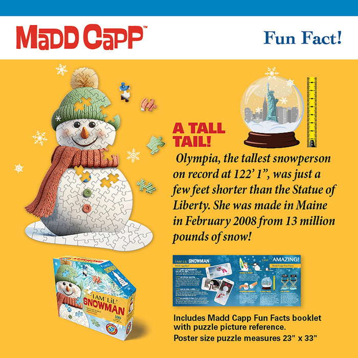 I AM SNOWMAN Puzzle 100 pcs