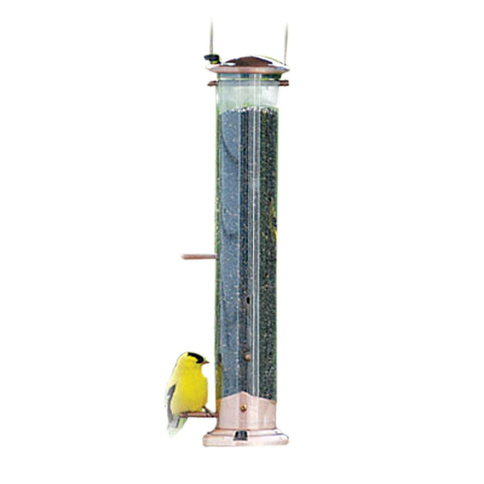 Woodlink Coppertop 6-Port Finch  Feeder.