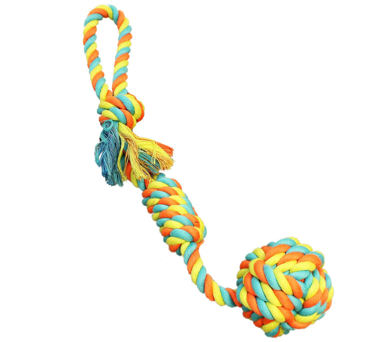 CHOMPER ROPE FIST TUG DOG TOY