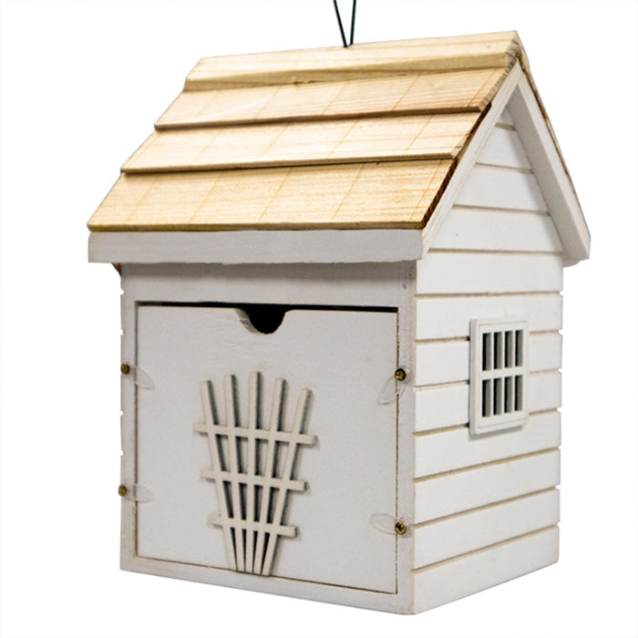 Potting Shed Birdhouse - White