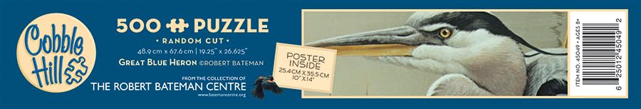 Great Blue Heron Puzzle 500 pc