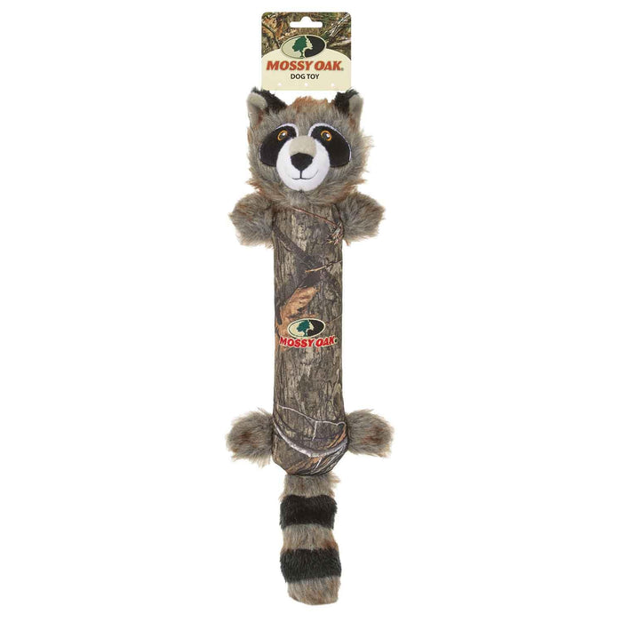 MOSSY OAK PLUSH W/LONG BALLISTIC BELLY RACCOON