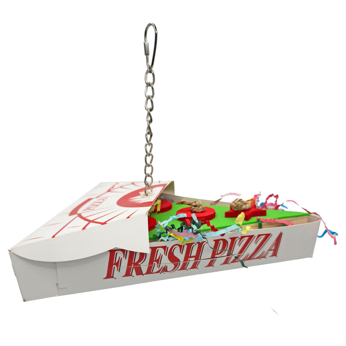 HAPPY BEAKS PIZZA TAKEOUT BIRD TOY
