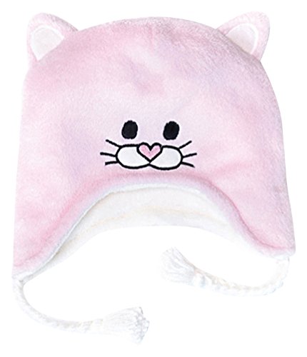 LCKDWSLI Kitten/Lamb Reversible Kid's Winter Hat Small