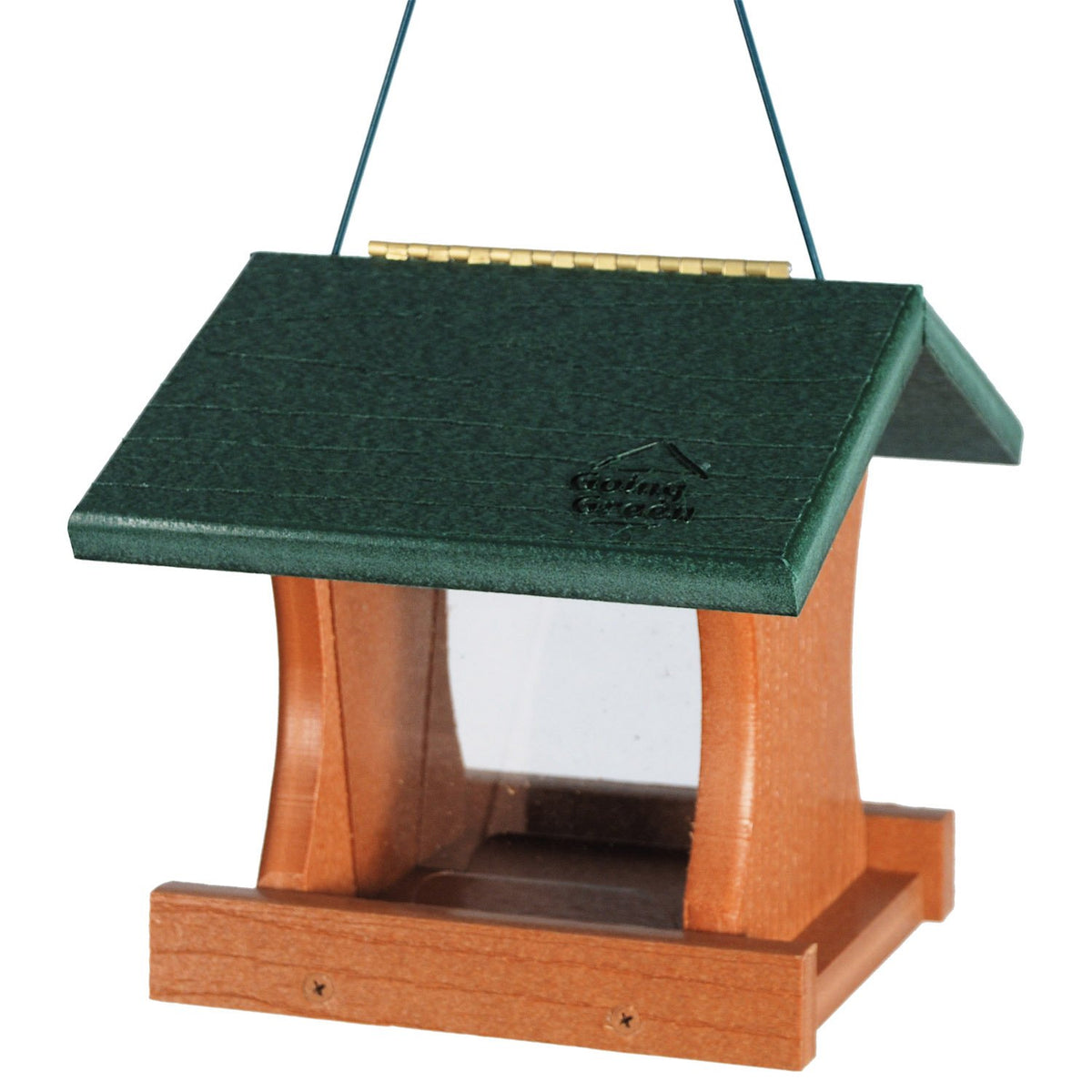 Comedero Para Pájaros De 2 Puertos Para Exteriores, Pequeño