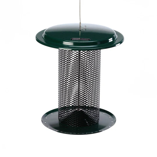 Birds Choice 3 Qt. Magnet Mesh Bird Feeder-Green-Safflower and Sunflower