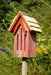 Mademoiselle Butterfly House - Red Whitewash