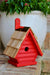 Chick Bird House - Neon Red