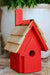 Classic Bird House - Neon Red