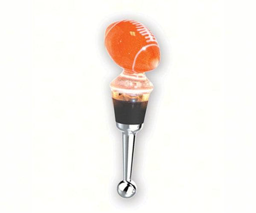 Football Glass Wine Bottle Stopper Gift Box