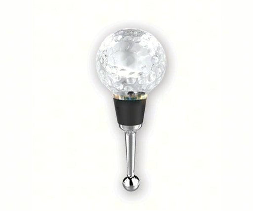 Golf Ball Glass Wine Bottle Stopper (Gift Box)