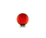 Glass Bottle Stopper Golf Ball Red