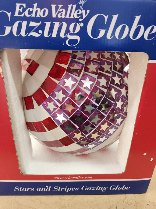 10 Inch Americana Mosaic Gazing Globe - The Bird Shed
