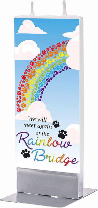 Rainbow Bridge Pet Memorial Gifts - Dog Memorial Gifts, Loss of Dog Gifts, Cat Memorial Gifts, Sympathy Gift for Loss of Pet, Pet Memorial Picture