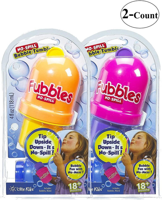 Little Kids Fubbles No-Spill Bubble Tumbler, 2 Piece - The Bird Shed