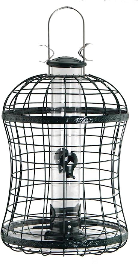 Caged Mixed Seed Tube Feeder - The Bird Shed