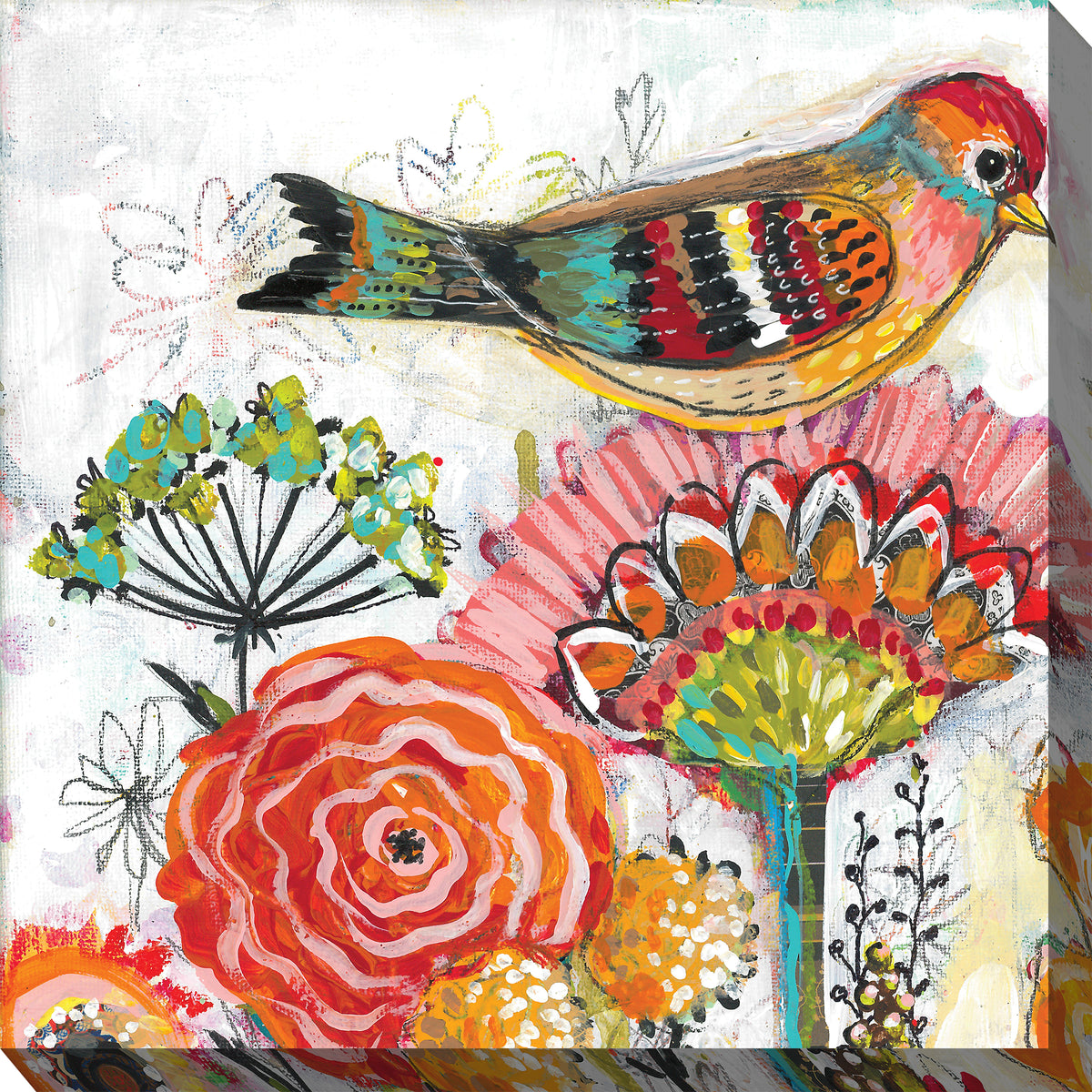 MRS. TWEETER by West of the Wind | Waterproof Outdoor Wall Art