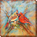 SPRING CARDINALS by West of the Wind | Waterproof Outdoor Wall Art