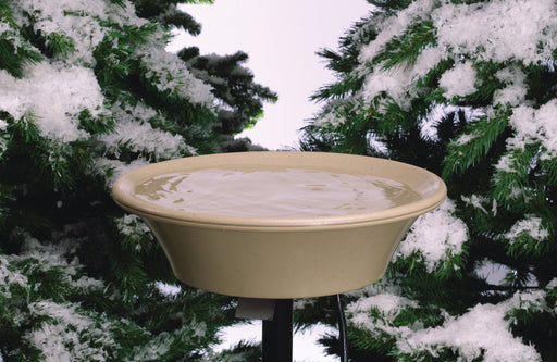 14" HEATED BIRDBATH W/DECKMOUNT