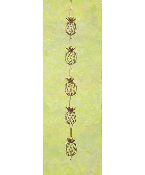Open Pineapple Flamed Hanging
