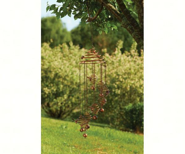 Bee Spiral withBells Flamed Hanging