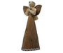 8 inch CO-CO Bark Angel Figurine