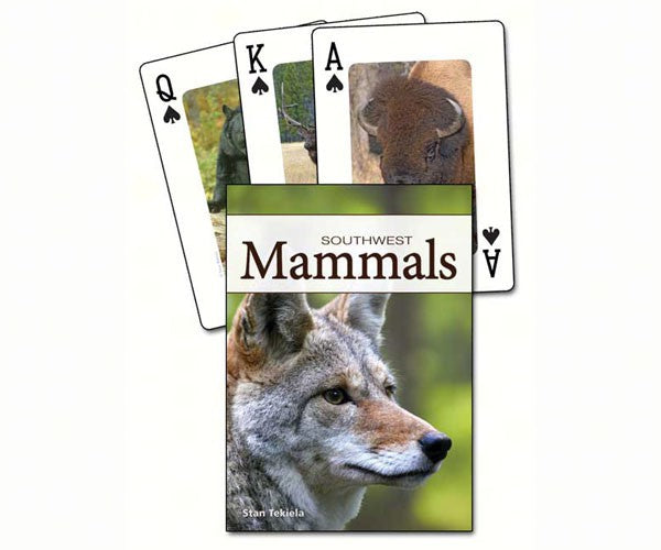 Mammals of the Southwest Playing Cards