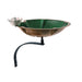 Achla Designs Lilypad Birdbath with Wall Mount Bracket