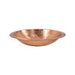 Achla Designs Hammered Solid Copper Bowl w/ Rim