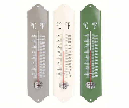 Metal Thermometer Assorted Colors