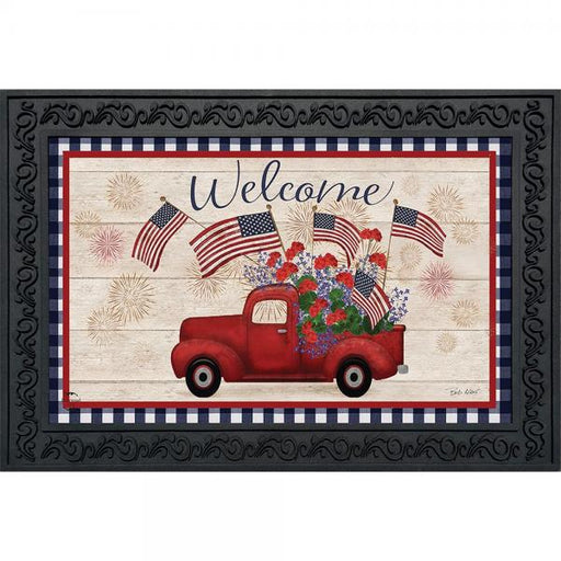 Stars and Stripes Truck Doormat