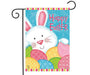 Bunny and Eggs Garden Flag