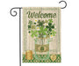 Lucky Clovers Garden Flag