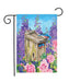 Bluebirds and Lilacs Garden Flag