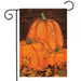 Rustic Pumpkin Patch Garden Flag