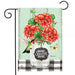 Home Sweet Home Geraniums Garden Flag