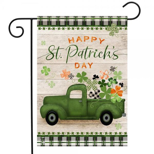 St. Pat's Pickup Garden Flag