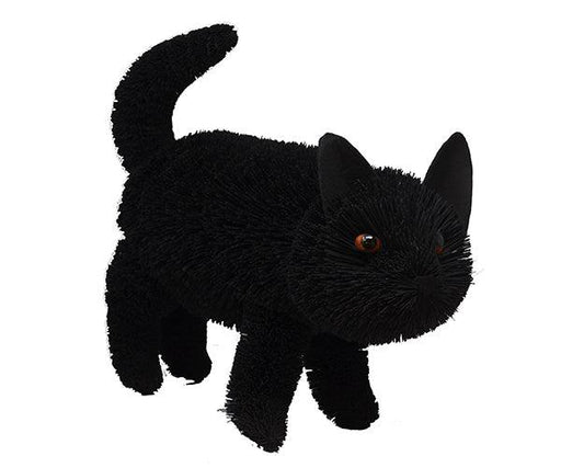 16 inch Brushart Black Cat Standing