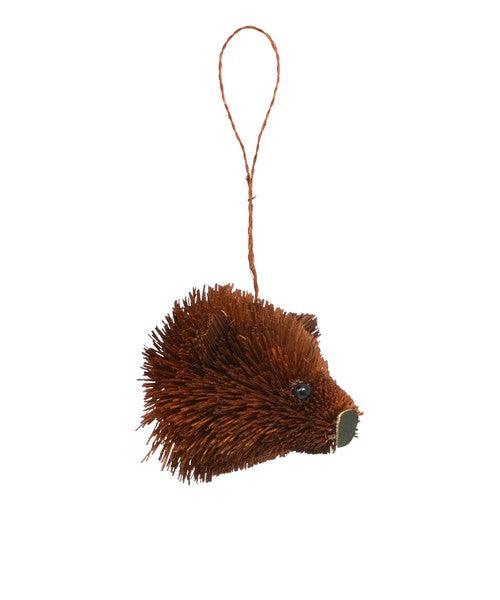 Bear Bauble Brushart Ornament