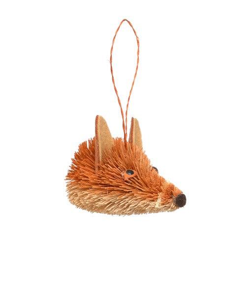 Fox Bauble Brushart Ornament