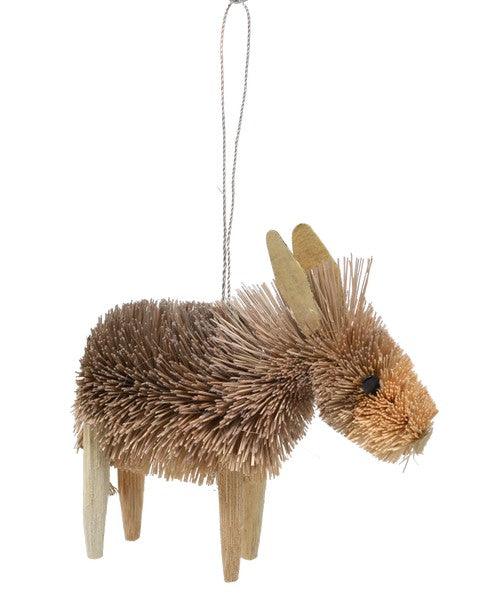 Donkey Brushart Ornament