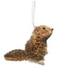 Chipmunk Brushart Ornament