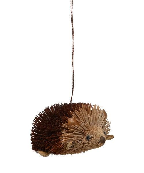 Hedgehog Brushart Ornament