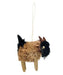 Goat Brushart Ornament
