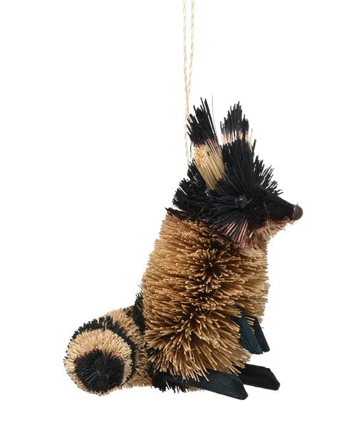 Raccoon Brushart Ornament