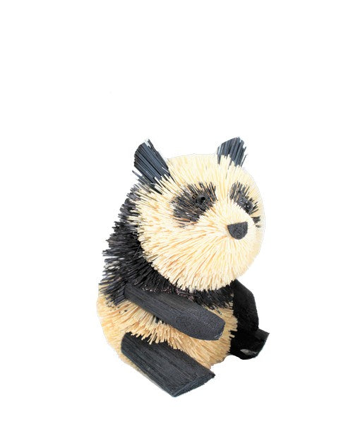 Panda Bear Brushart Ornament