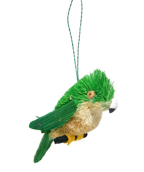 Parakeet Brushart Ornament