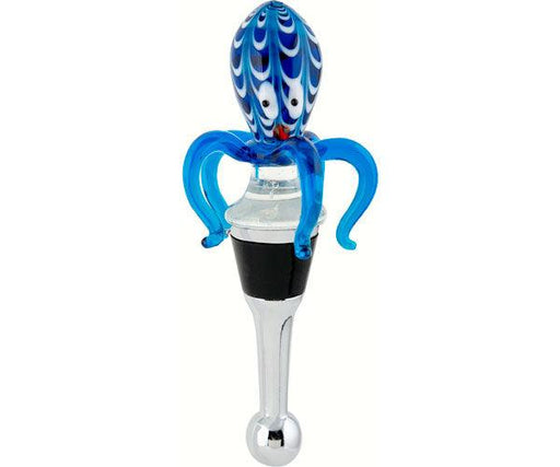 Glass Octopus Bottle Stopper