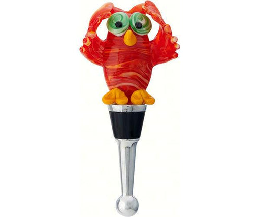 Bottle Stopper - Red Owl